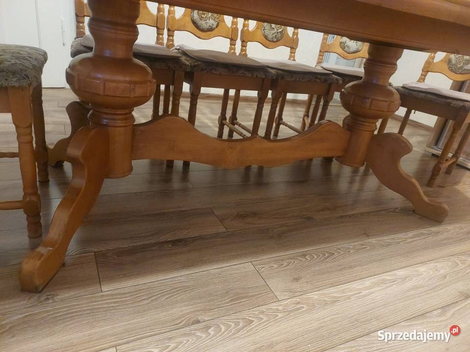 Stół z krzesłami śląskie Wodzisław Śląski