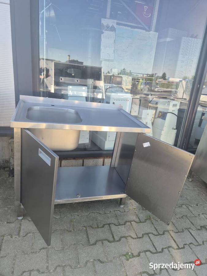 Zlew 1 Komorowy Gastronomiczny Z Szafką Z Ostrów Wielkopolski