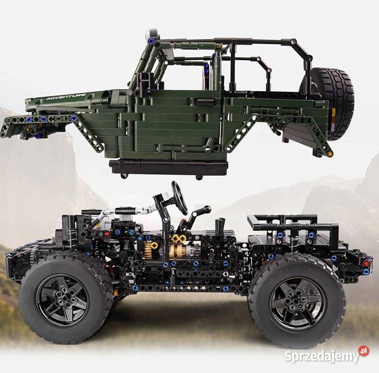 Mould King 13124D JEEP WRANGLER OFFROAD RUBICON mazowieckie Milanówek sprzedam