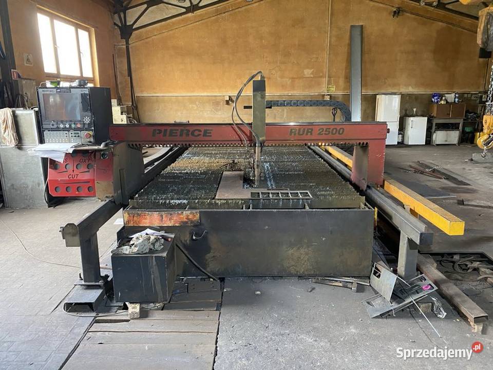 Wypalarka plazmowa CNC Pierce Rur 2500 Dobre Miasto