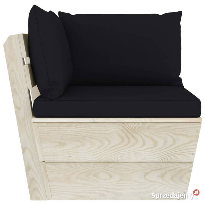 Ogrodowa sofa 2osobowa z palet z poduszkami sprzedam