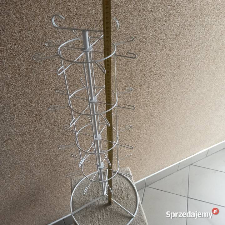 Stojak obrotowy na biżuterię breloczki Mrzezino