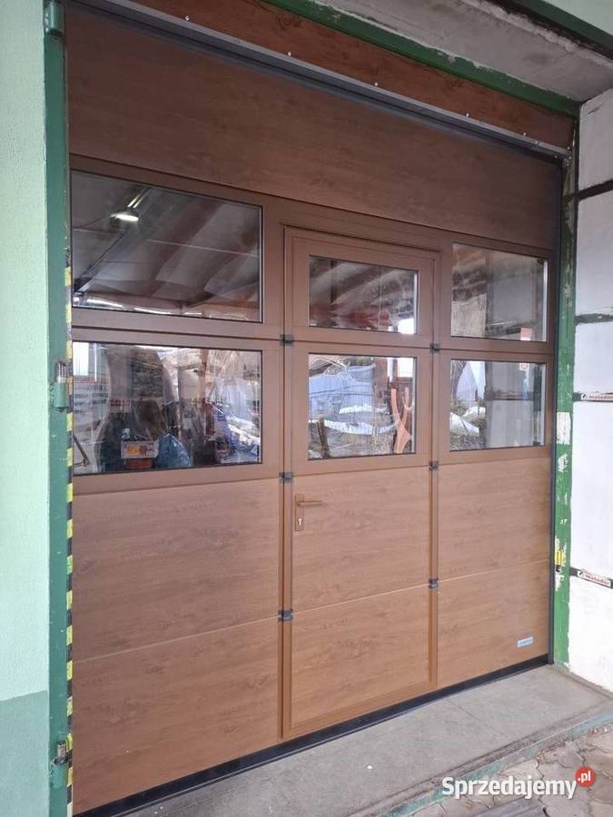 Bramy garażowe przemysłowe drzwi panelowe garażowa małopolskie