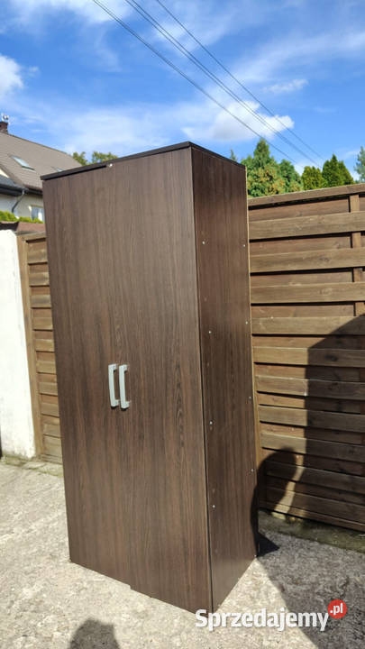 Szafa 2drzwiowa wenge z półkami biurowa Warszawa sprzedam
