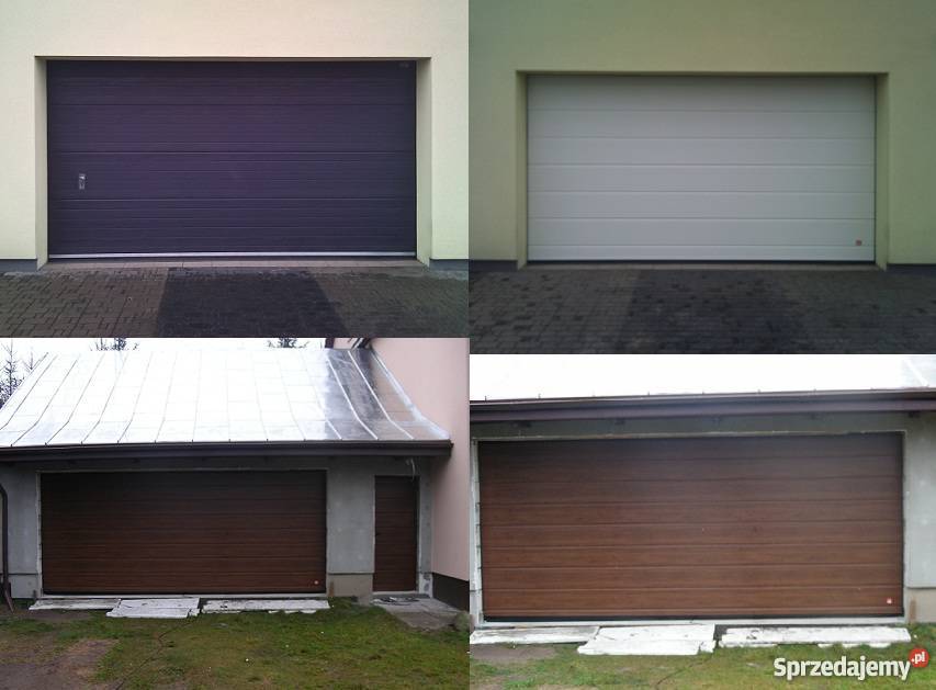 Brama Drzwi Garażowe UCHYLNE do otworu 2400x2100 Pułtusk