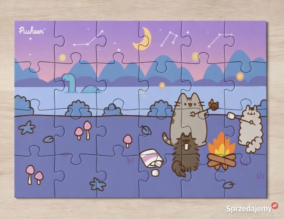 Pusheen prezent niej dziecka zestaw Poduszka 3 lata+