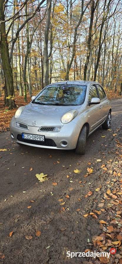 Nissan Micra K12 14 benzyna 2010 r Zadbana isofix Micra