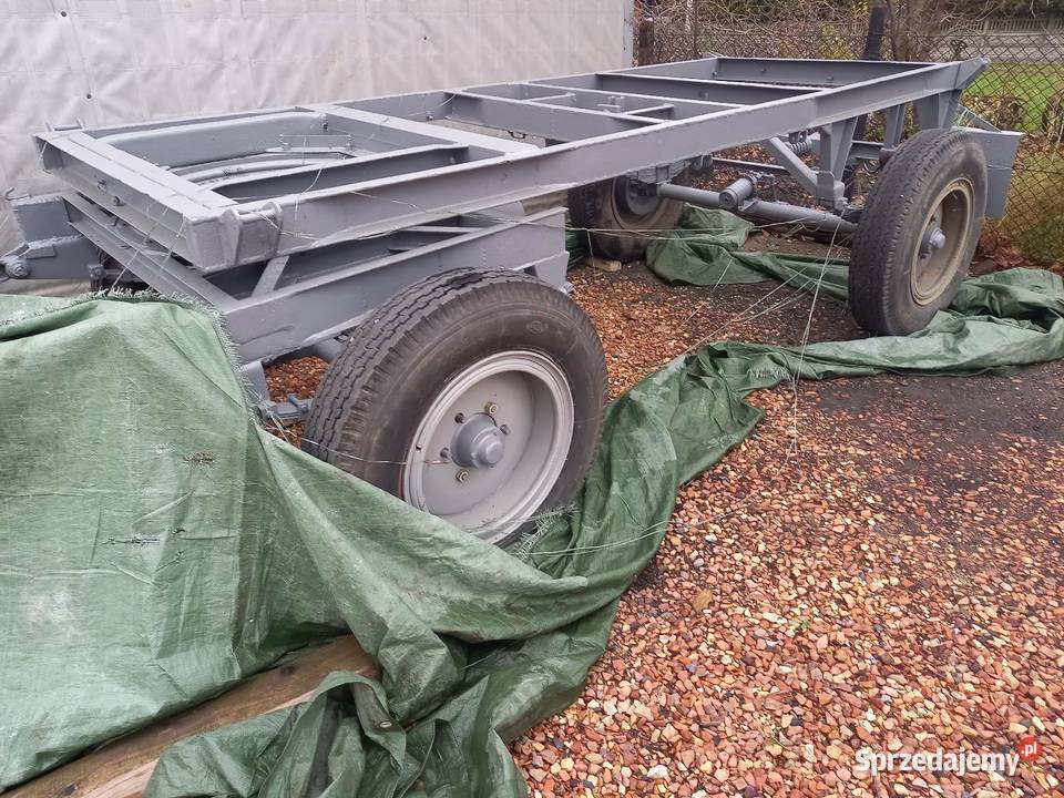 Przyczepa d46d47 wywrotka sanok autosan nieuszkodzony sprzedam