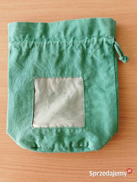 KOSMETYCZKA zielona Body Shop woreczek na Złotniki sprzedam