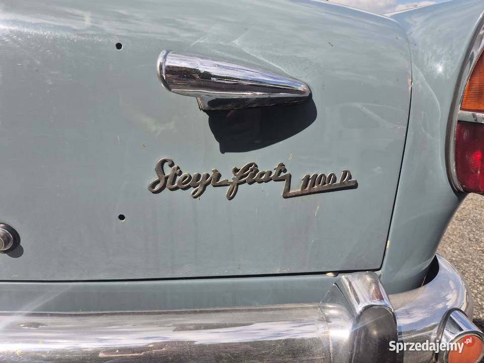 1964 Fiat Steyr 1100D 12 benz 68 UNIKAT W Pozostałe Bujaków