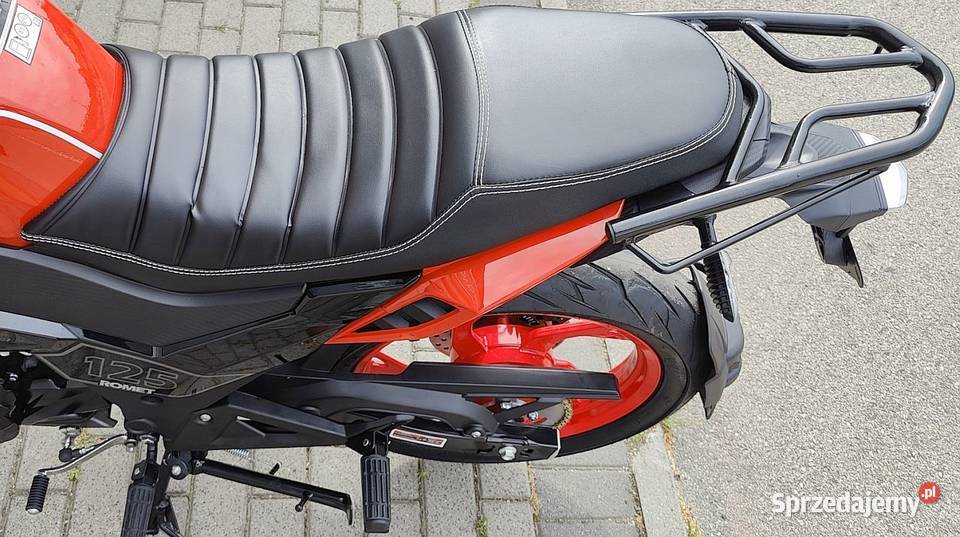 ROMET DIVISION 125 ABS CIECZ EFI EURO 5 NOWOŚĆ bagażnik Bielsko-Biała