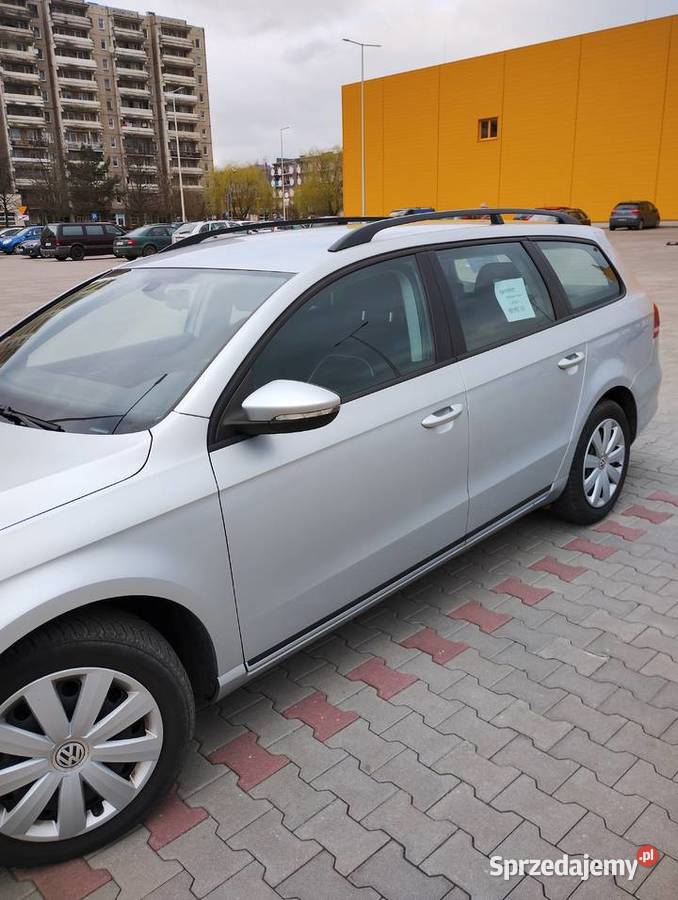 sprzedam VW PassatB7 2014 diesel srebny kombi Jelenia Góra sprzedam