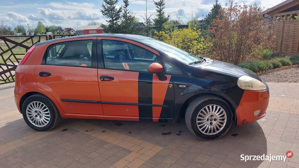 Fiat Grande Punto 2006 r benzyna Grande Punto wielkopolskie Krzyż Wielkopolski