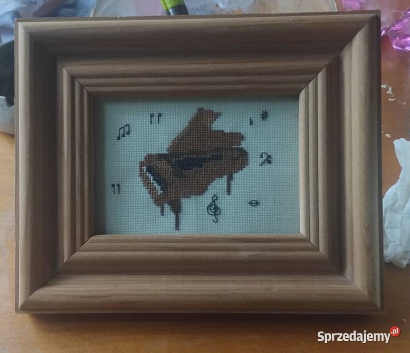 Obraz ręcznie chawtowany Więckowice sprzedam