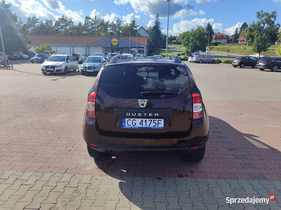Dacia Duster 16 LPG 2016 mały przebieg Grudziądz sprzedam