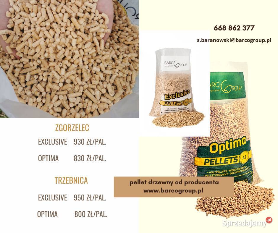 PELLET PRODUCENTA w rozsądnej Zgorzelec