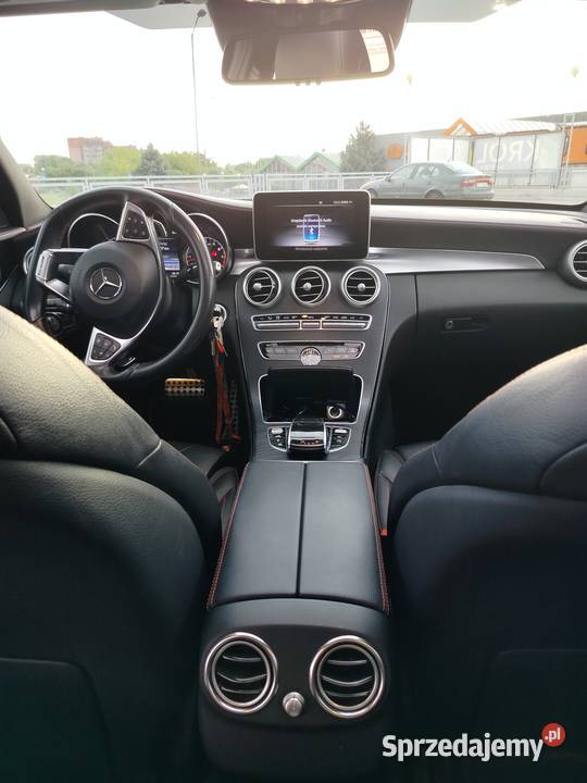 Mercedes Benz C450 AMG 4 matic 2016 kurtyny powietrzne Tychy