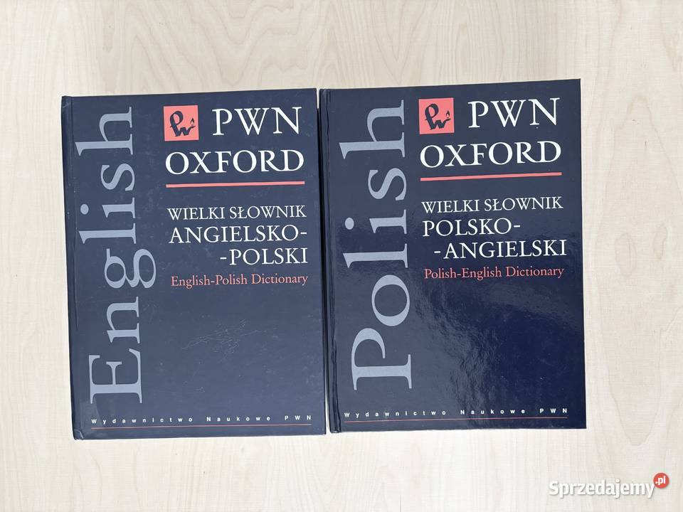 PWN OXFORD WIELKI SŁOWNIK POLSKOANGIELSKI Myślęcinek sprzedam