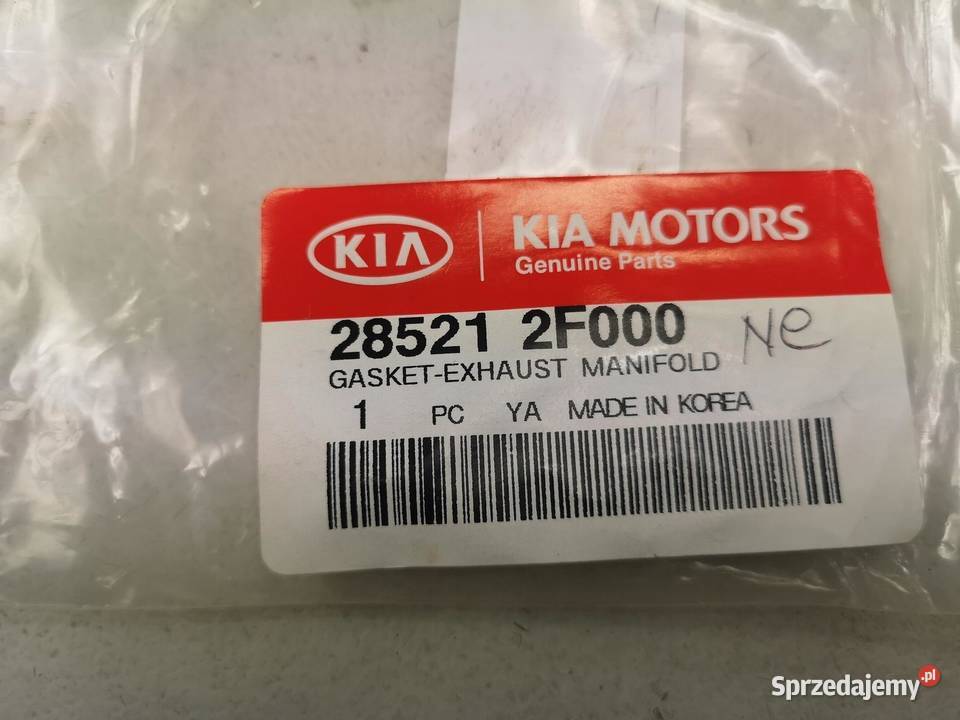 USZCZELKA KOLEKTORA WYDECHOWEGO KIA SPORTAGE 20D Uszczelki układu wydechowego