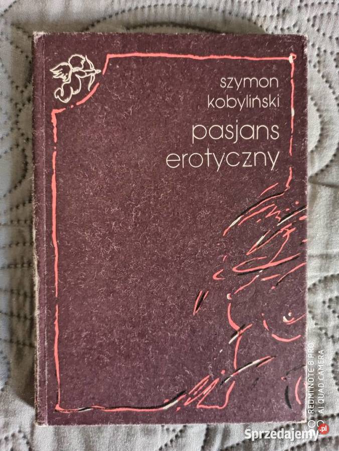 PASJANS EROTYCZNY Szymon Kobyliński twarda Proza i poezja Warszawa