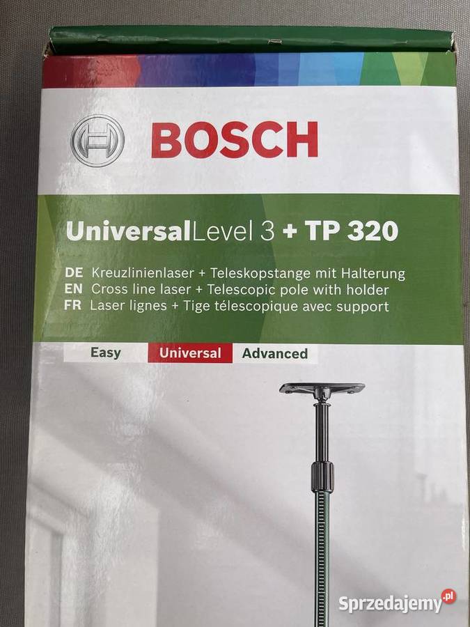 Bosch laser krzyżowy Universal Level 3 TP320 Rzeszów