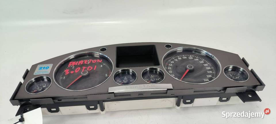 LICZNIK ZEGAR VOLKSWAGEN PHAETON 3D0920882P kujawsko-pomorskie Lipno