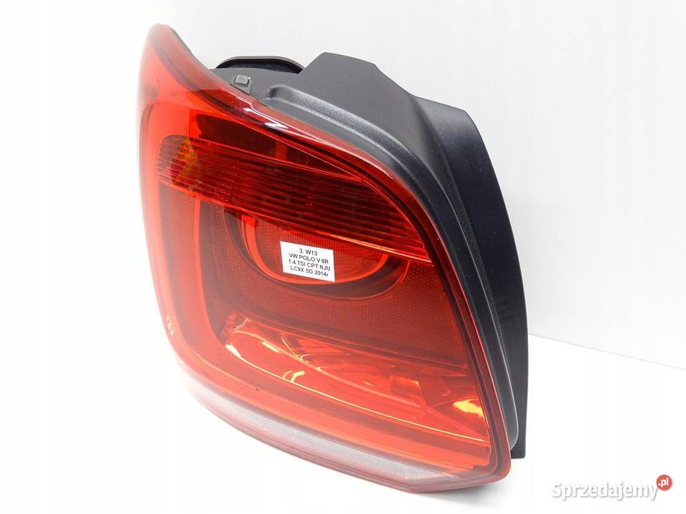 LAMPA LEWA LEWY TYŁ TYLNA W BŁOTNIK VW POLO V 6R sprzedam