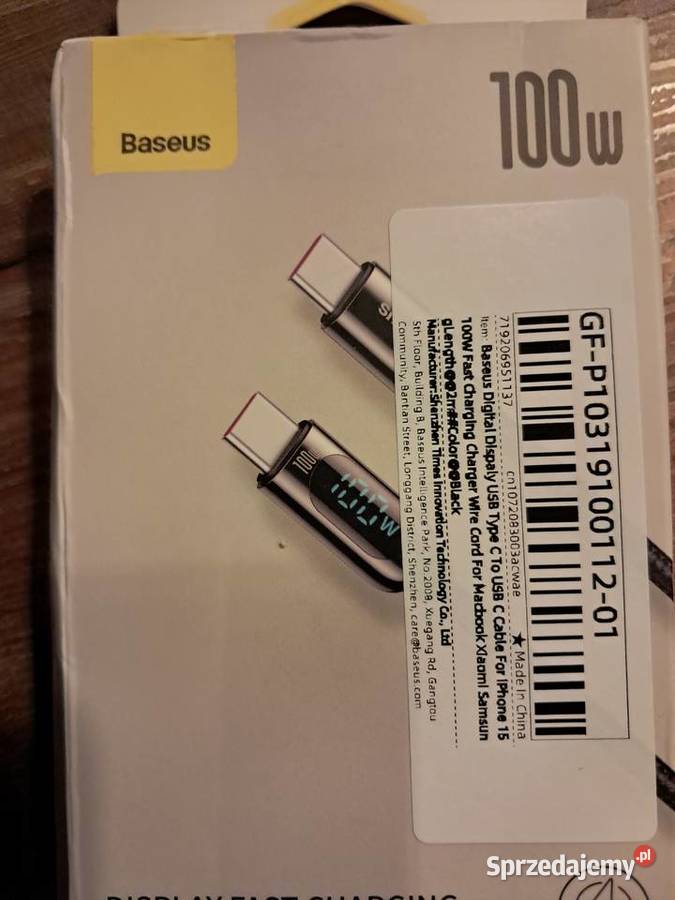 2 kabli beseus 100W z wyświetlaczem LCD długość Sandomierz