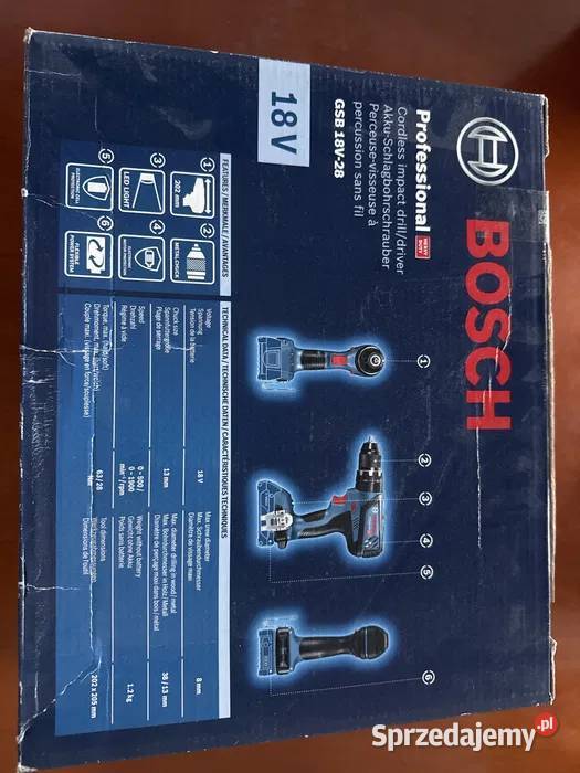BOSCH GSR 18V28 wkrętarka akumulatorowa Żary