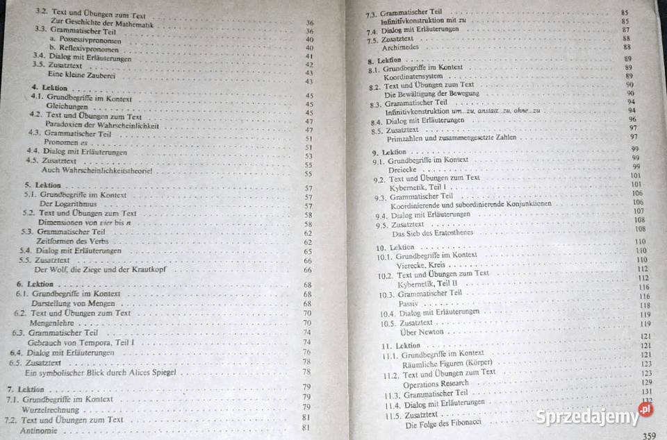 Deutsch fr mathematiker und physiker A Dębski S lubelskie sprzedam