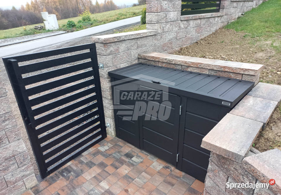 Zabudowa koszy na śmieci wiata obudowa Pozostałe podlaskie Białystok