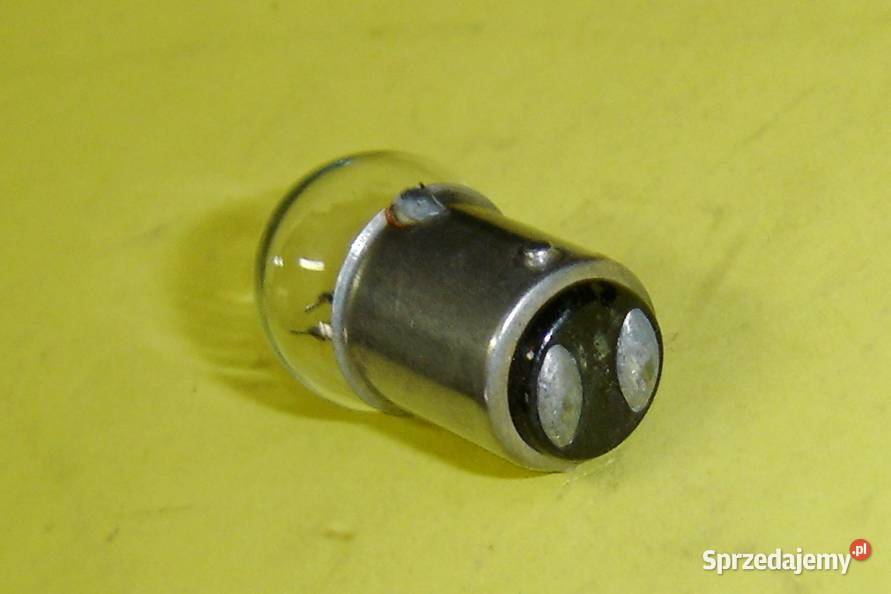 Żarówka BA 15s dwuwłóknowa 12V 105W mała bańka Wrocław
