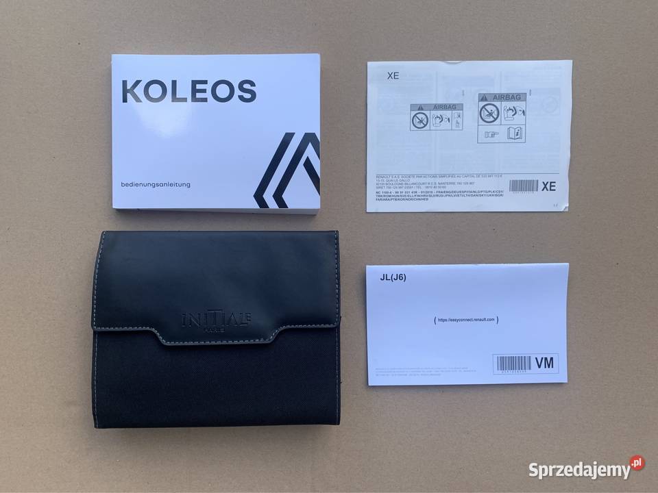 Renault Koleos II 2 lift instrukcja obsługi