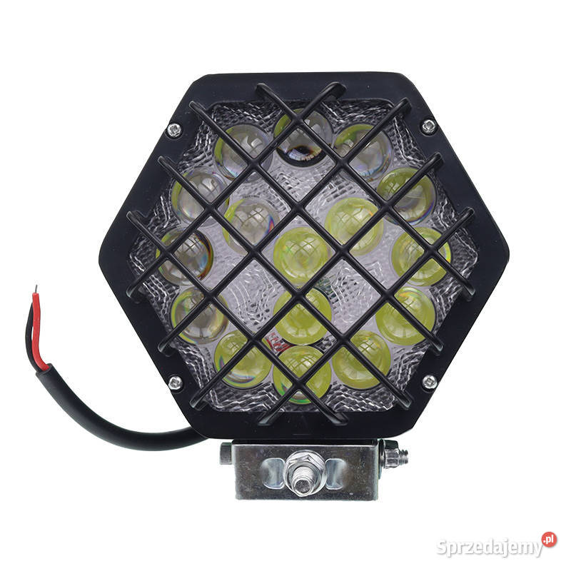 LAMPA ROBOCZA LEDOWA SZEŚCIOKĄTNA 16 LED Z