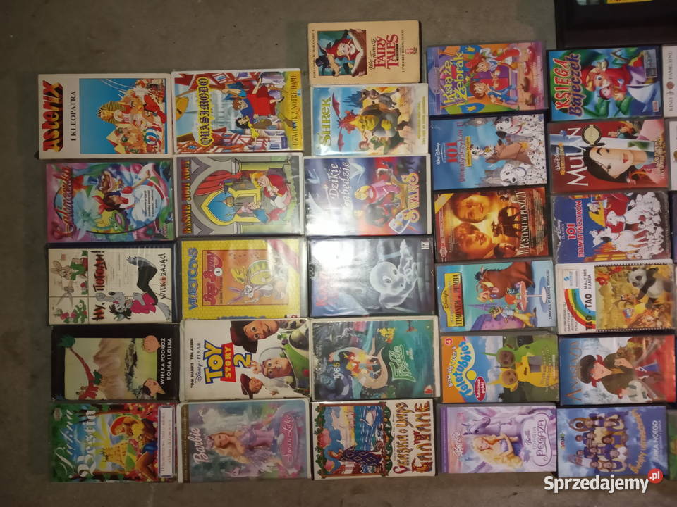 Bajki na kasetach Vhs Augustów