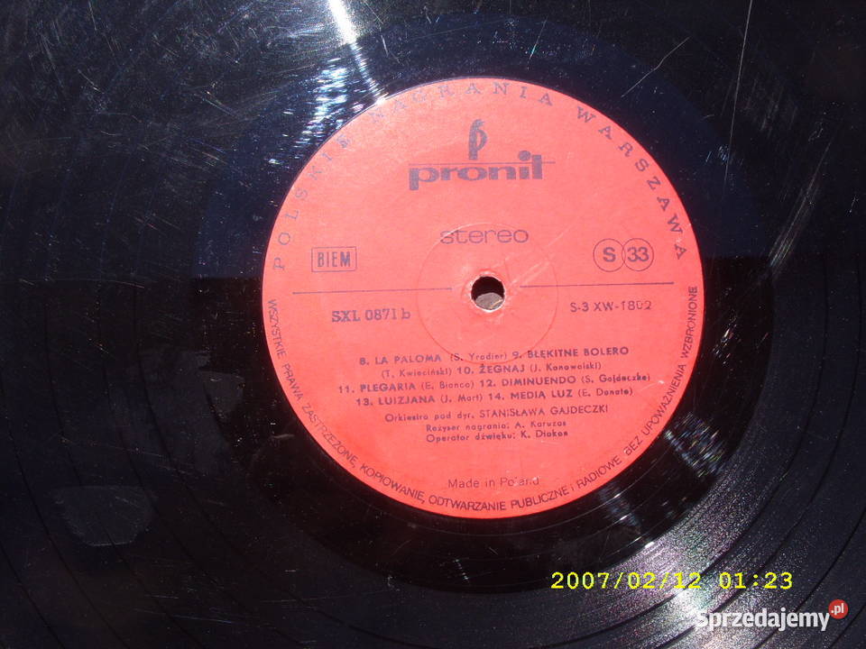 LP dance ULUBIONE TANGA
