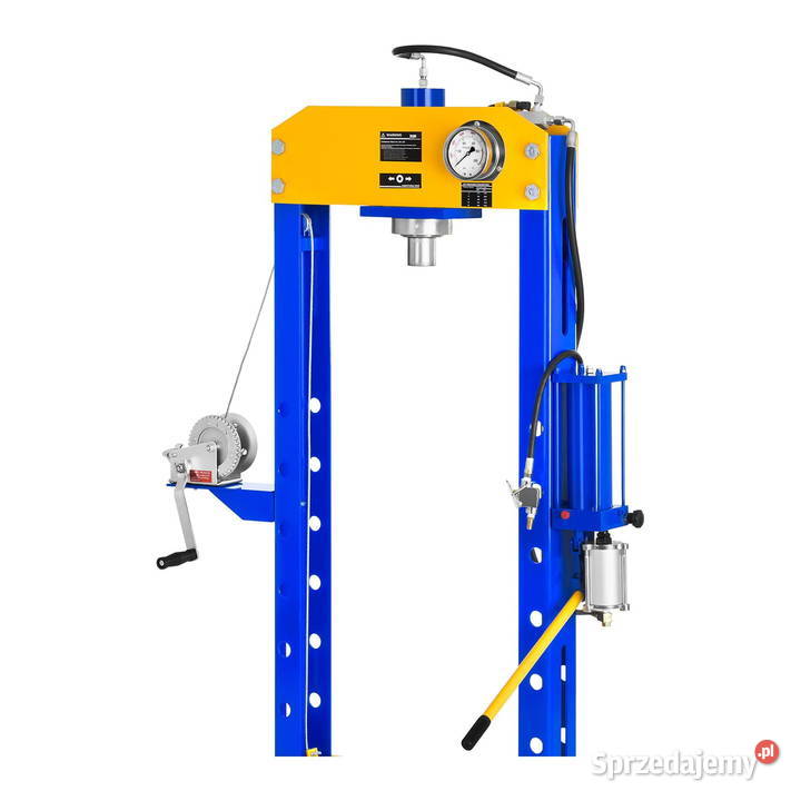 Prasa hydrauliczno pneumatyczna 30 ton 666 bar śląskie Częstochowa