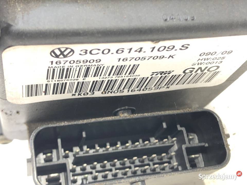 POMPA ABS VW PASSAT B6 3C0614109S 20 140 0511 osobowe