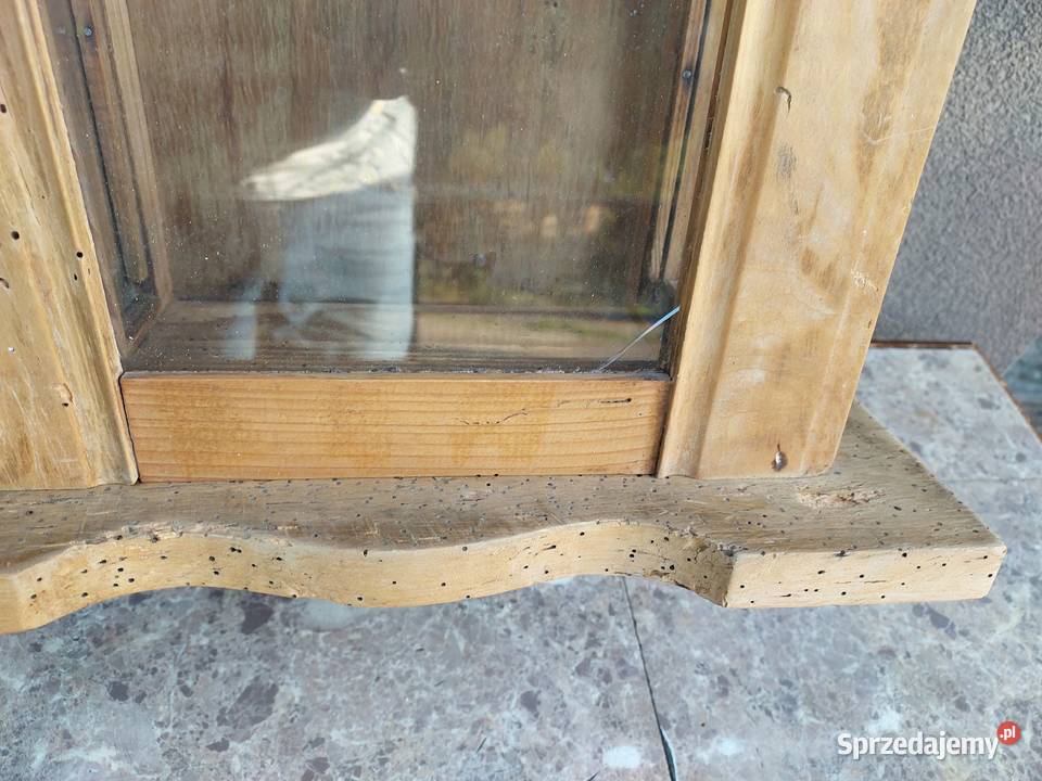S072 Skrzynia obudowa starego zegara szafka Tczew sprzedam