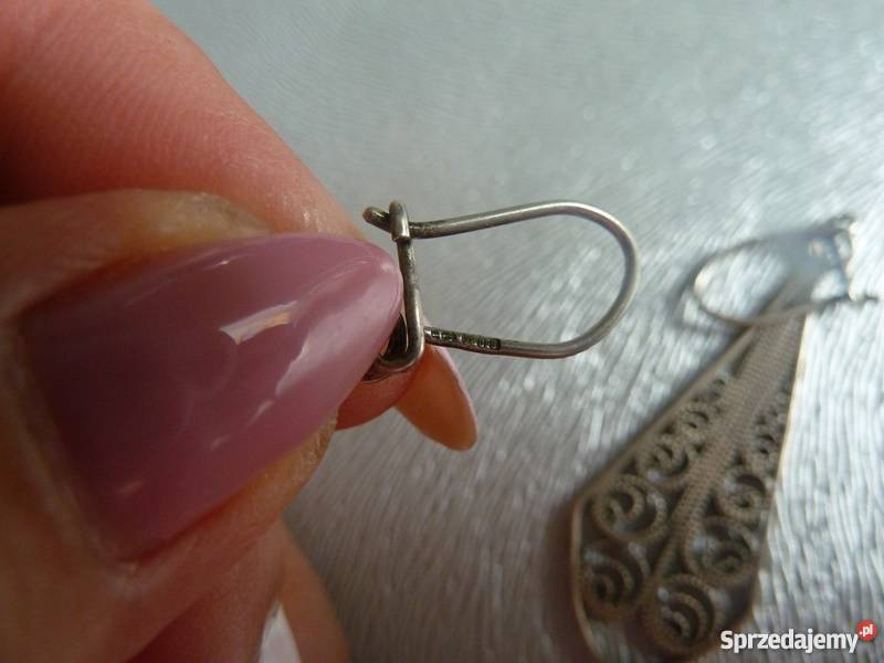 Imago Artis kolczyki srebrne sprzedam