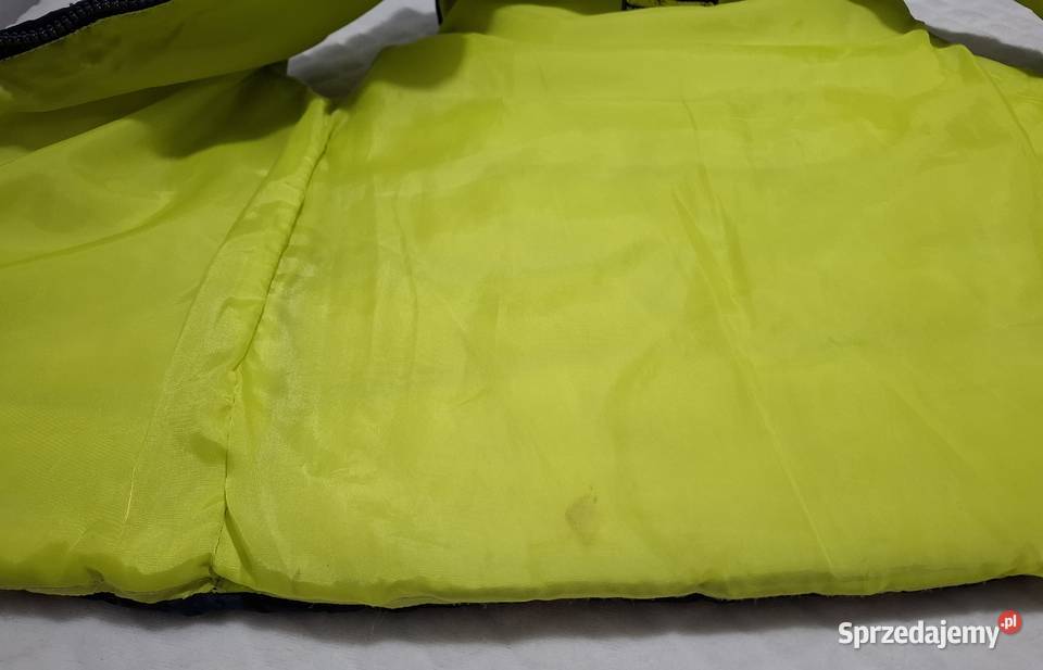 Bezrękawnik kurtka chłopięcy rozpinany granatowy 6 lat+ Czeladź