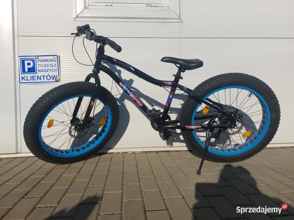 Rower terenowy wyczynowy opony grube MONSTER X BMX mazowieckie Ołtarzew