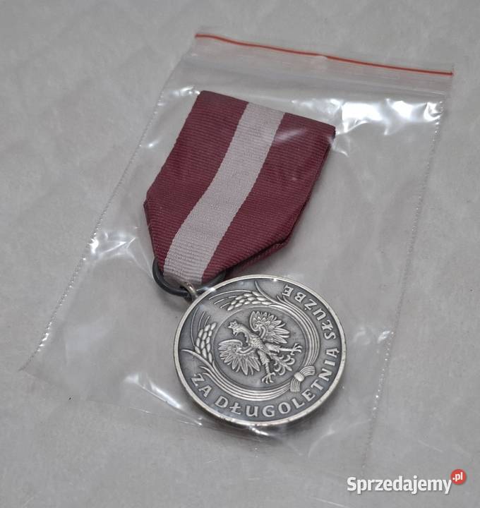 Medal XX lecie długoletnią służbę 35mm Kolekcje Czeladź