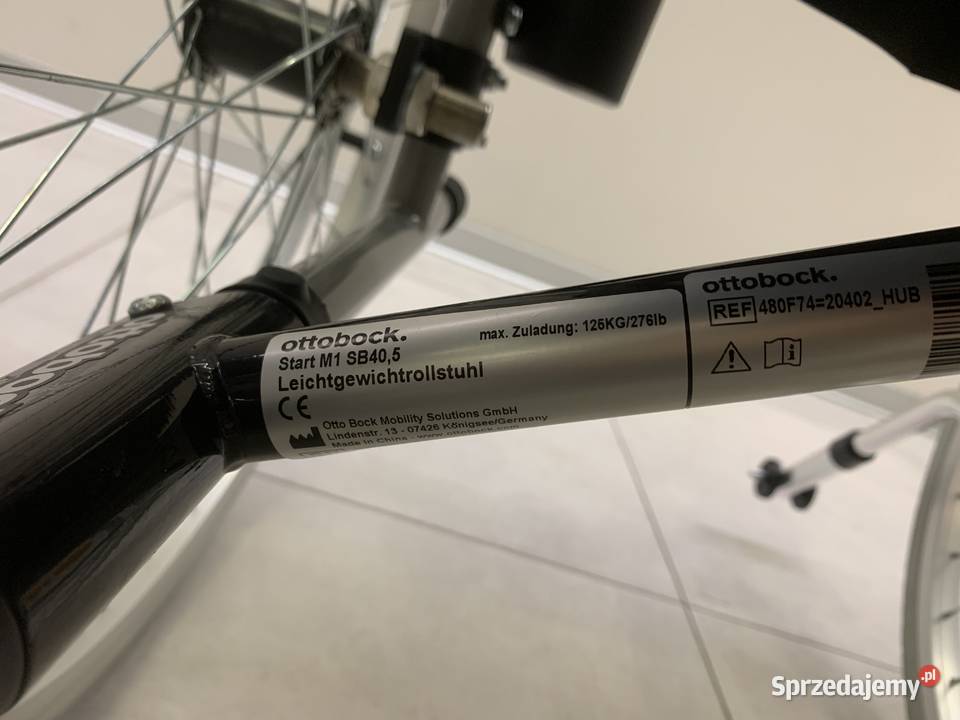 OTTOBOCK NIEMIECKI LEKKI ALUMINIO WÓZEK Kalety