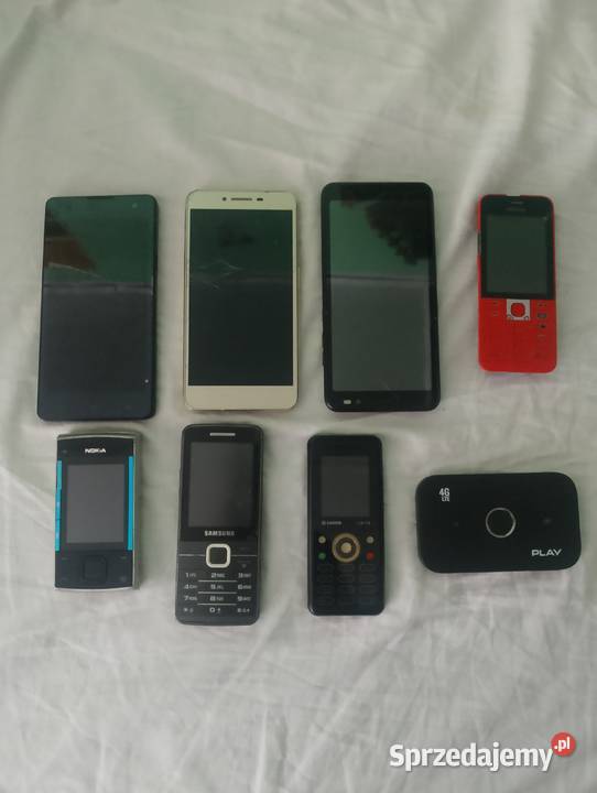 Sprzedam uszkodzone telefony Czarna Woda
