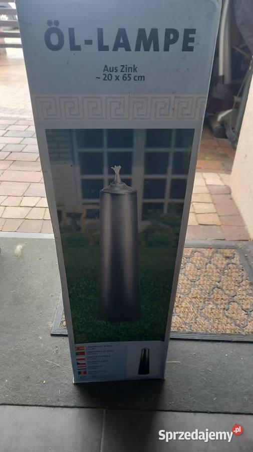 Lampa olejowa do ogrodu Kórnik