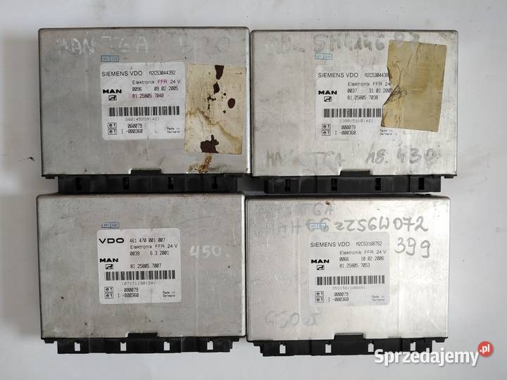 STEROWNIK MODUŁ VDO FFR MAN TGA 81258057040 7007 Mojusz sprzedam