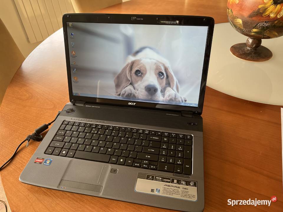 Laptop Acer Aspire 7540G524G50Mn 17 w świetnym śląskie Kłomnice sprzedam