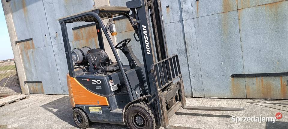 Wózek Widłowy DOOSAN Pro 5 G20 20T LPG Stan Łęczyca