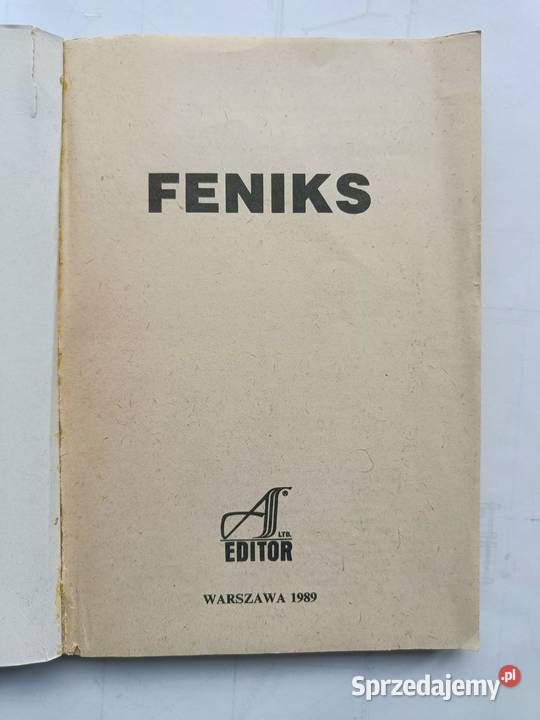 FENIX Fantasy SF magazyn fanzin 1989r biały kruk Gdynia